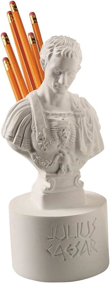 julius caesar pencil holder|WHAT ON EARTH Ides of March Pen and Pencil Holder .